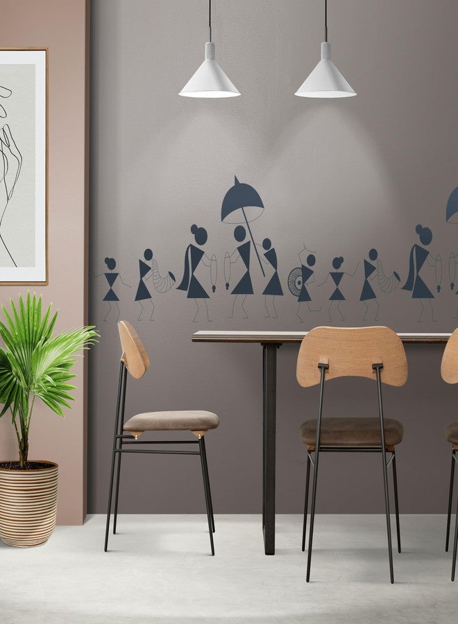 StenCart Wedding Warli Art Pack of 2 Stencil for Wall Painting Home DIY Reusable Wall Stencil Design for Wall Decoration (16-inch x 24 inch) - Combo of 2 - Image 5